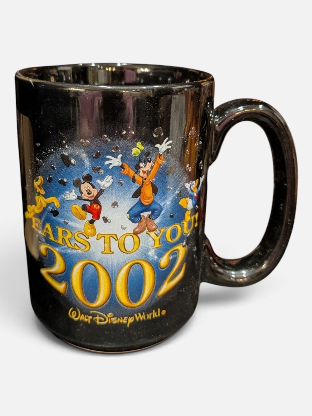 Walt Disney World 2002 Collectible Mug NIB "Ears To You"